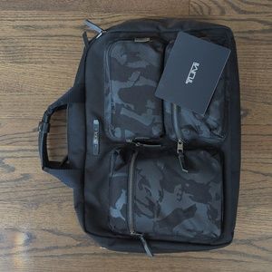 Tumi Tyssen Double Zip Brief, Black Camo